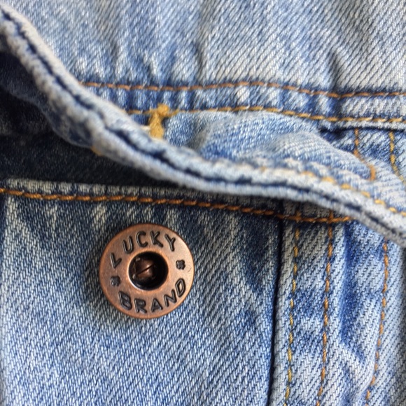 Lucky Brand Denim Vest - Picture 4 of 12